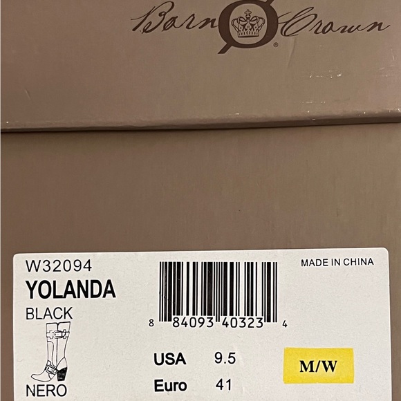 Born Black Black Leather Buckle Boots - Picture 6 of 7